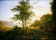Jan Both Italianate Landscape with travellers Spain oil painting artist
